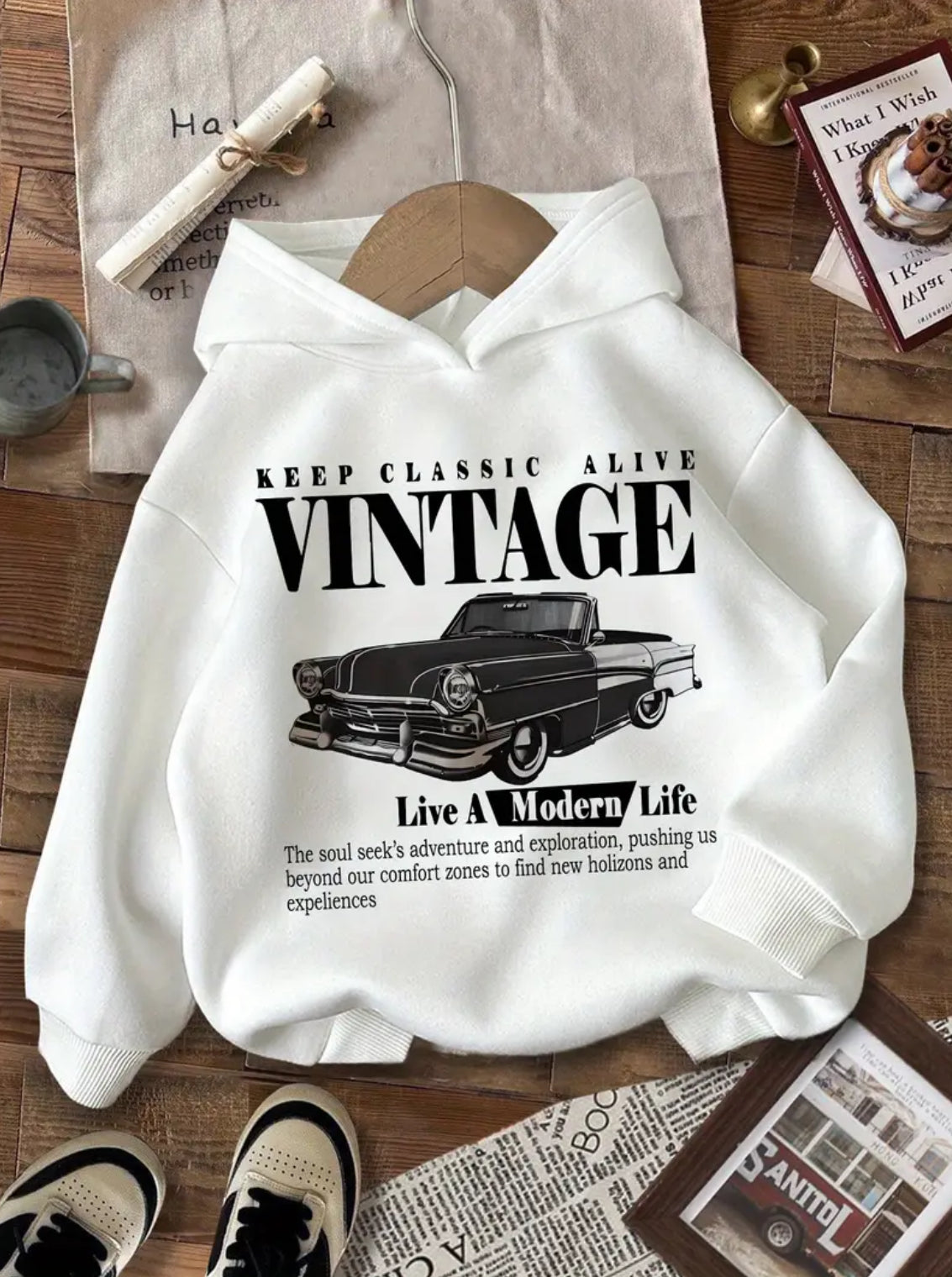 Artistic Hoodie | Vintage