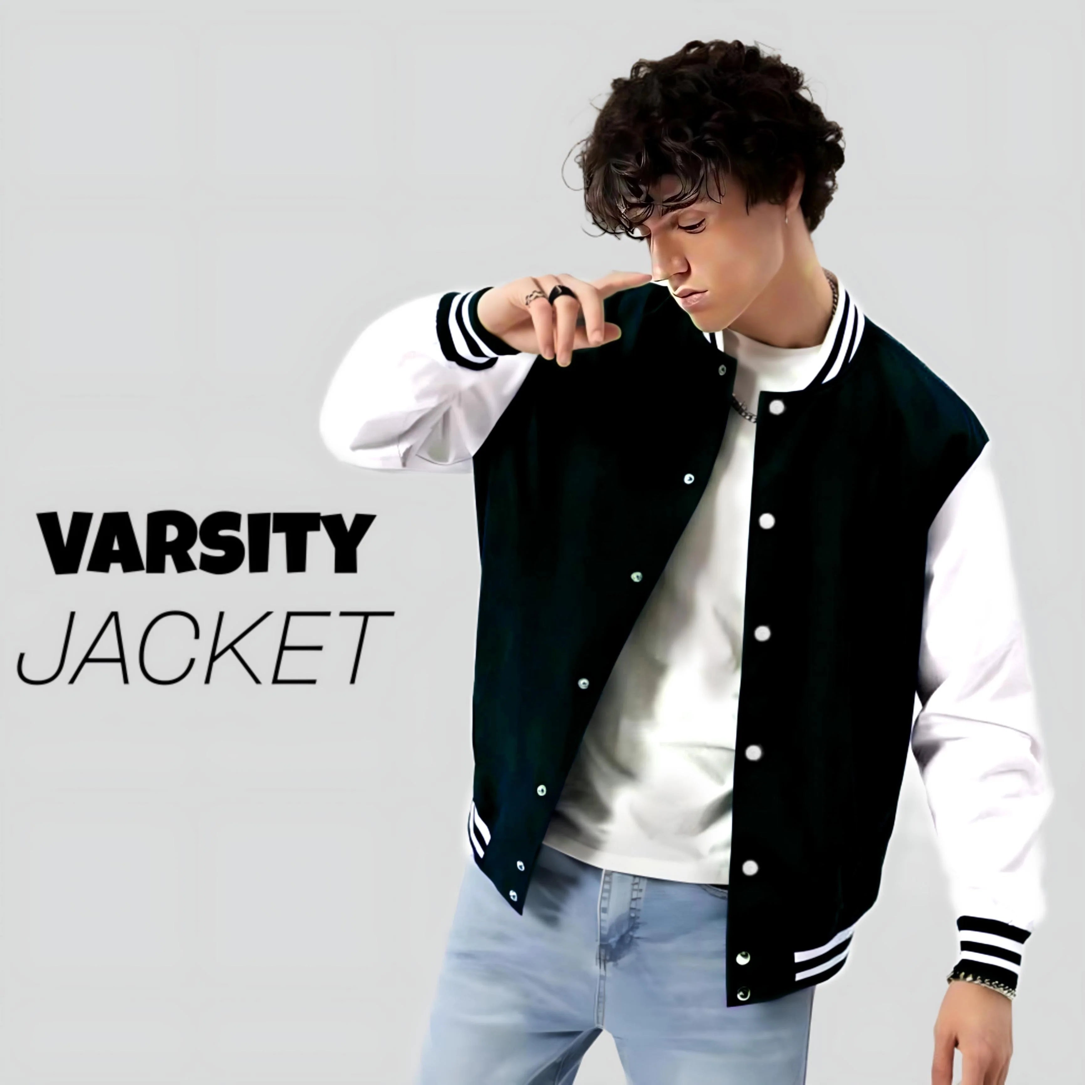 Varsity Jacket | Black