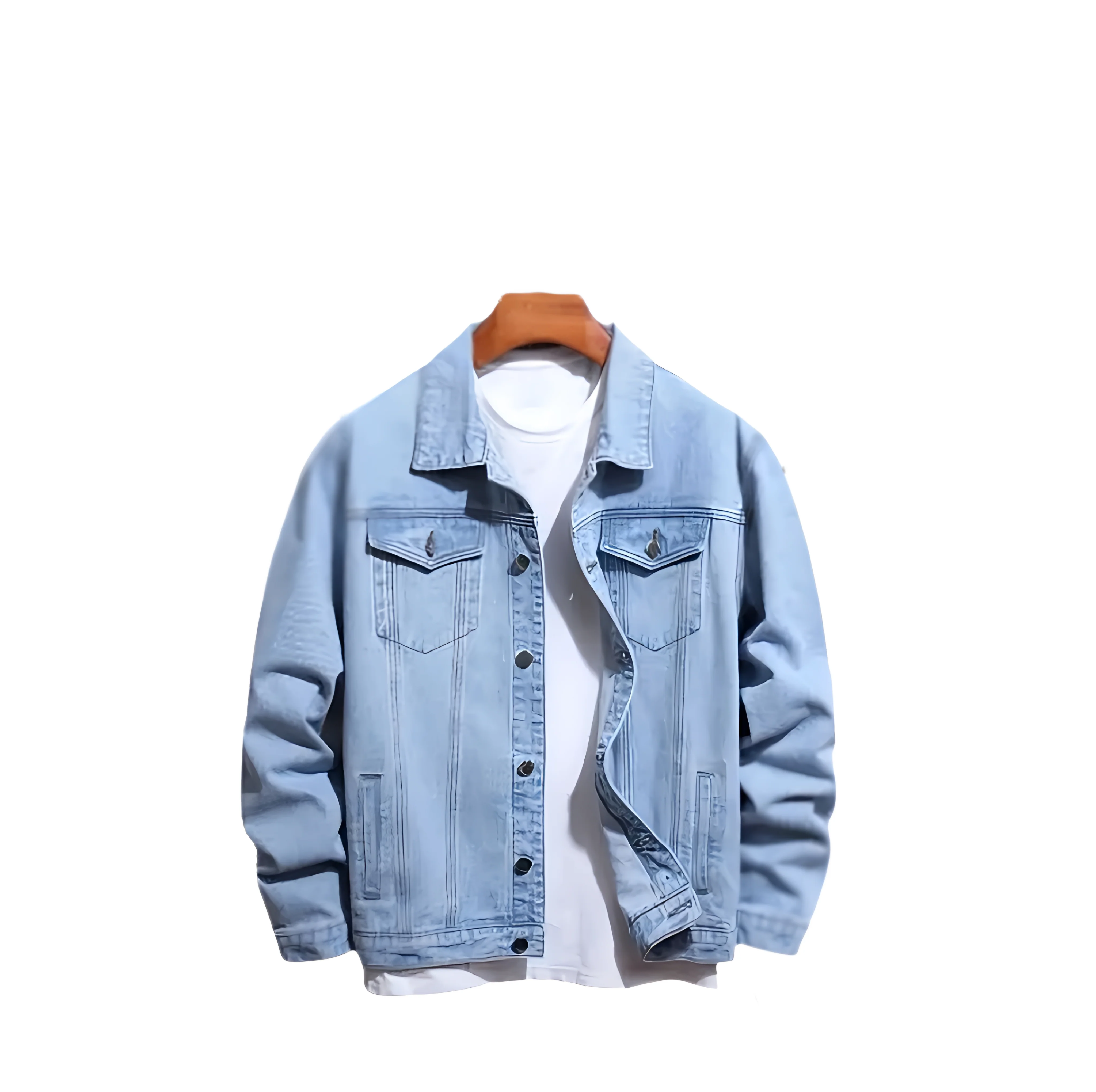 DenimJacket | IceBlue