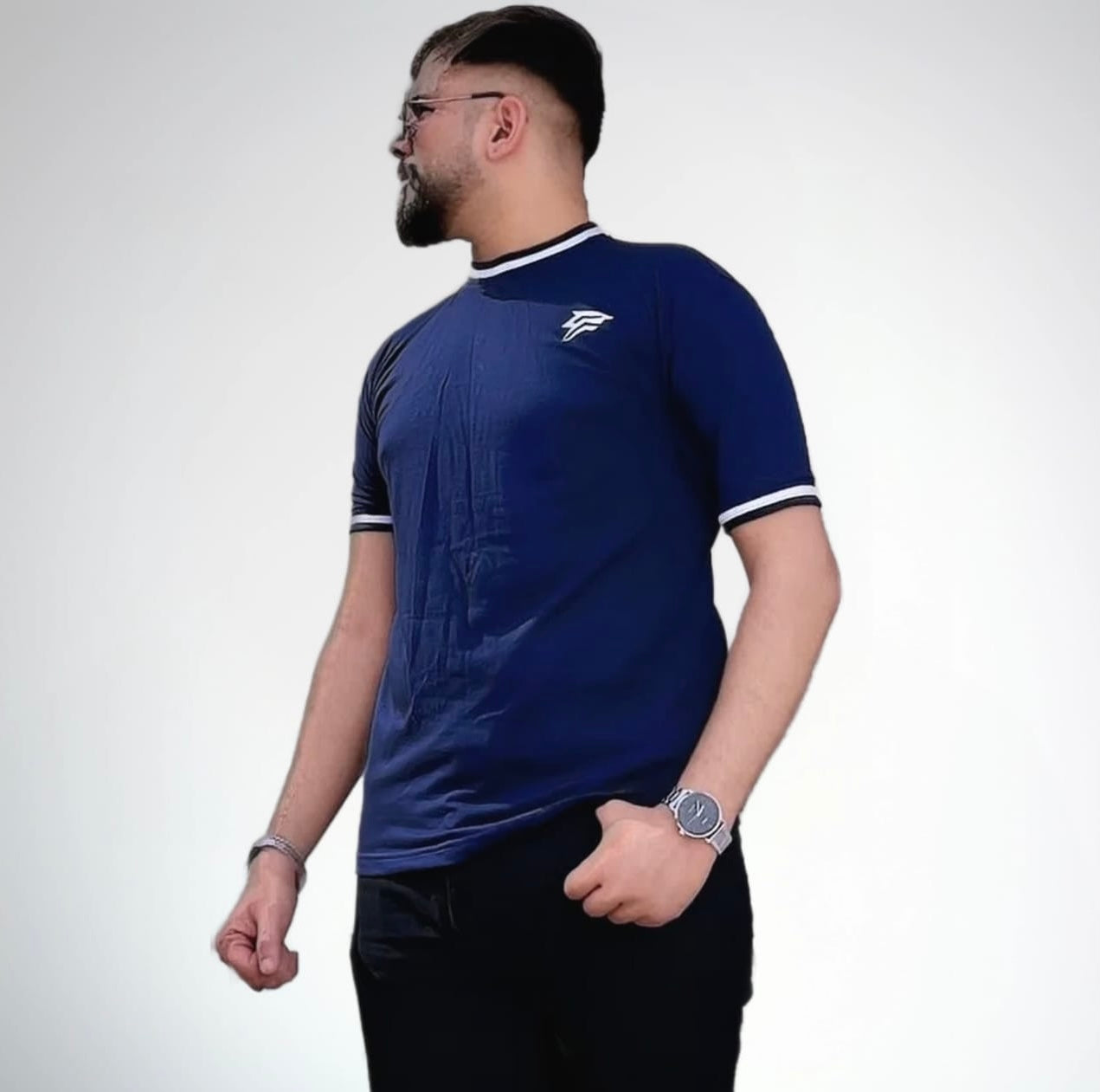 Forteez Premium Round Neck Stripped Tee